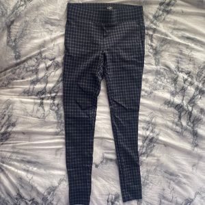 XSP (extra small petite) Loft Business Leggings /Tights Plaid Pattern